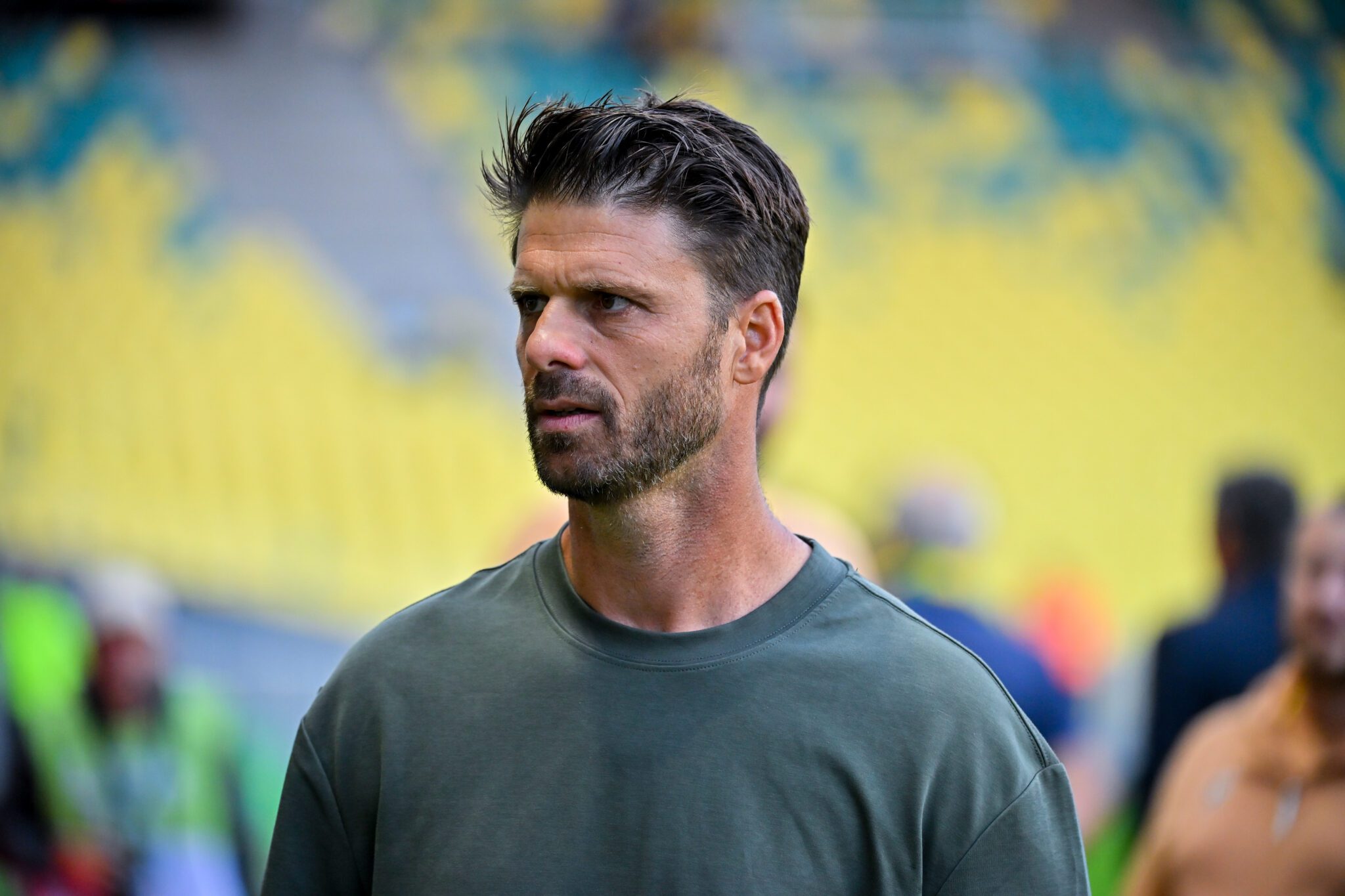 Grégory Poirier, l'entraîneur du FC Nantes