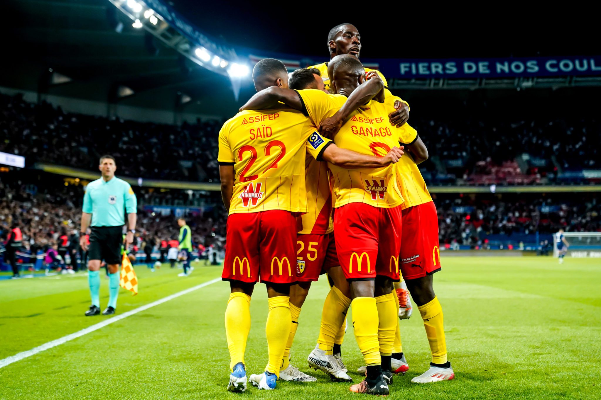 RC Lens FC Nantes le groupe lensois et sa compo probable