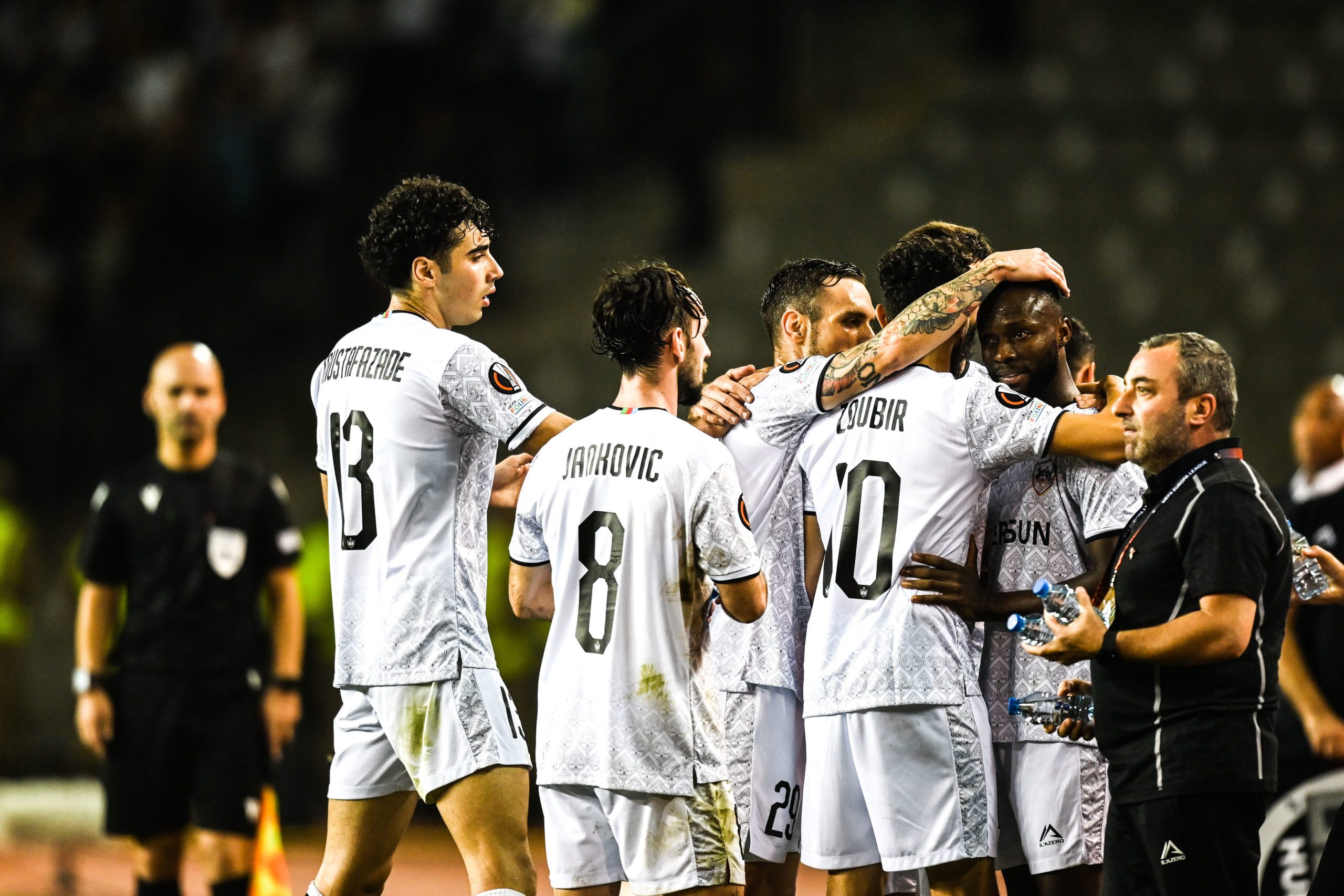 Europa League première fois de l'histoire que Qarabag gagne contre un