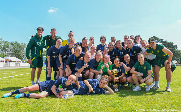 FC Nantes : la réserve des féminines championnes des Pays de la Loire