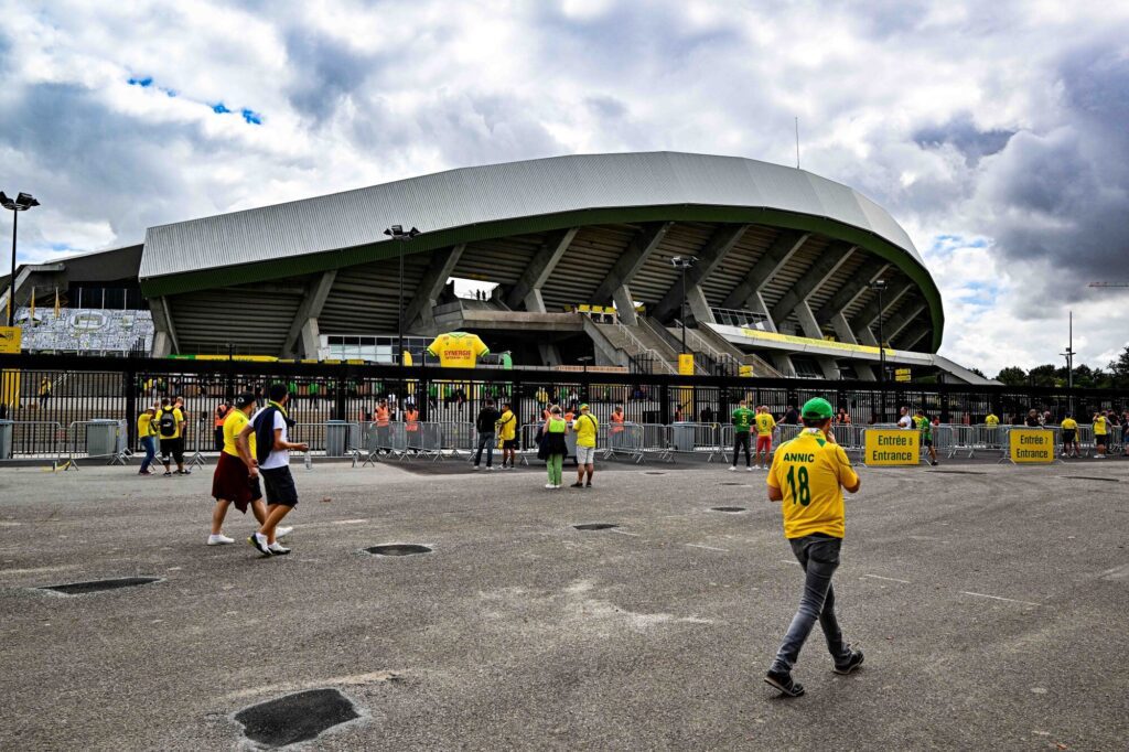 FC Nantes. La Beaujoire à la mode Oktoberfest pour la réception du Stade de Reims en Ligue 2