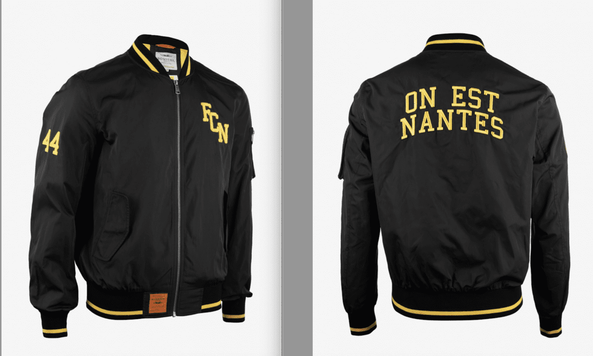 Sweat à Capuche Humoristique Nantes - Idée Cadeau Pour Femme Passionnée De Football