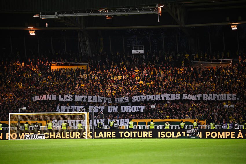 Stickers Brigade Loire Nantes ultra supporter foot tribune écharpe kop FC FCN bl