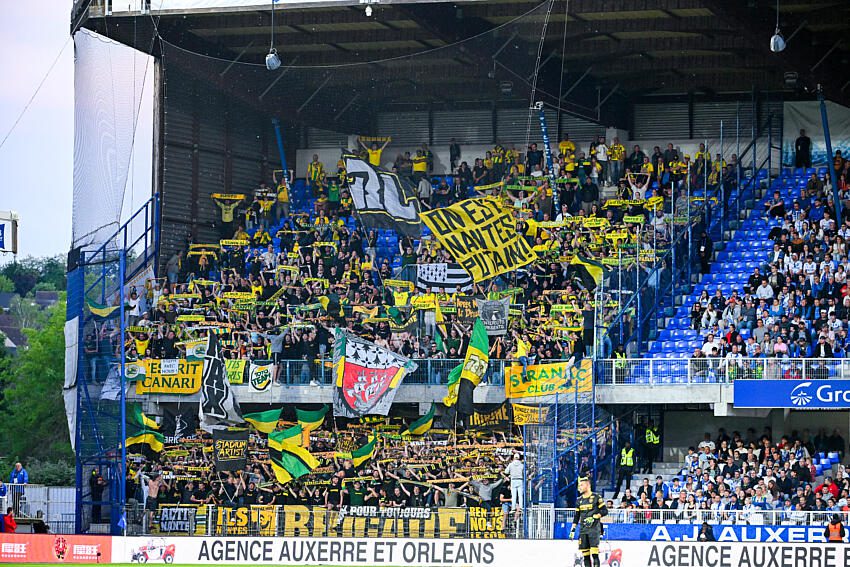AJ Auxerre – FC Nantes : le stade de l’Abbé-Deschamps affiche complet