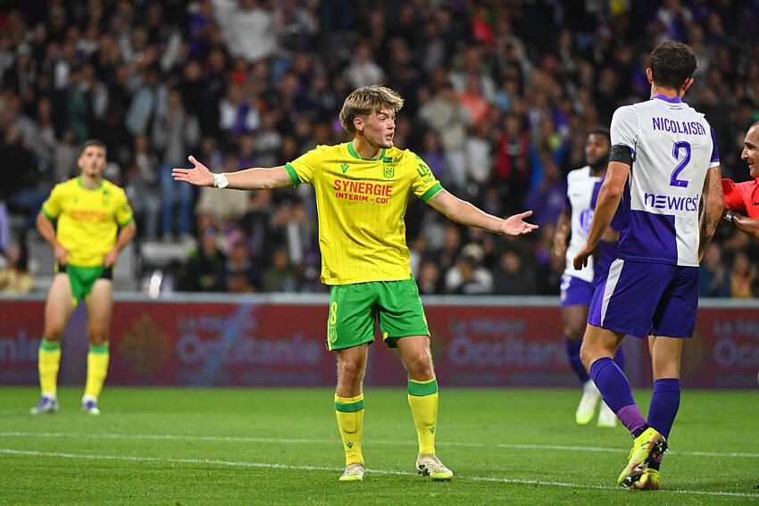 Le FC Nantes et Toulouse se quittent sur un match nul frustrant (2-2)