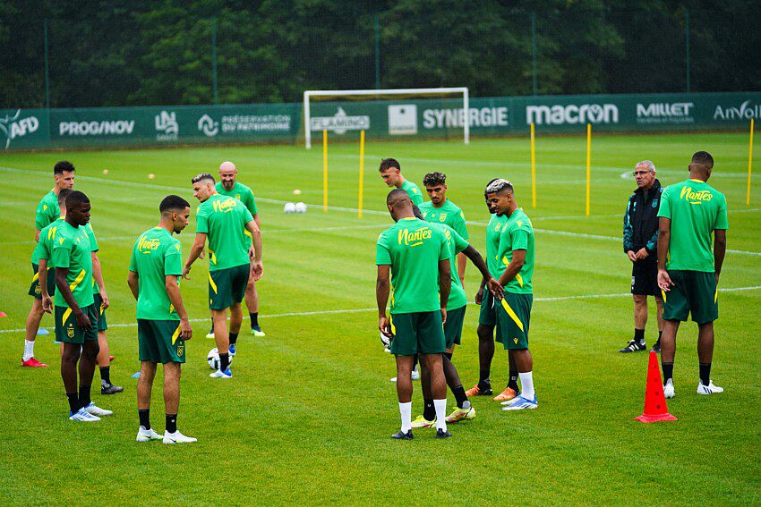 Le FC Nantes ouvre son entraînement au public le 15 octobre avant le match face au LOSC