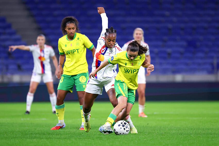 Féminines. Le FC Nantes s’incline lourdement face à l’OL Lyonnes sur le score de 6-1