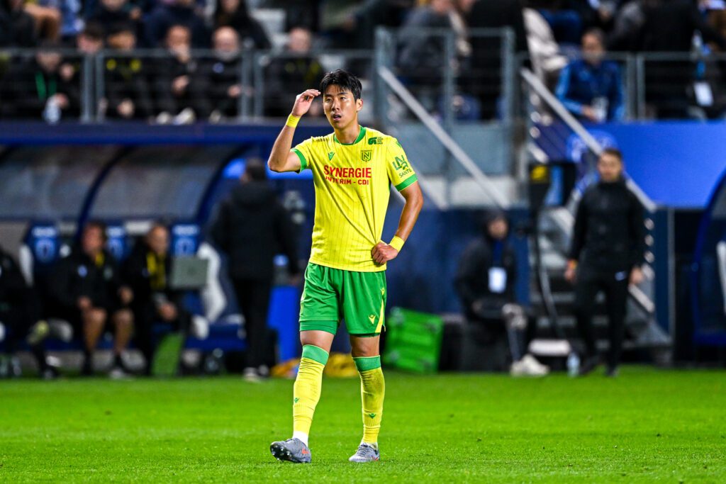 HAC – FC Nantes : Kwon titulaire, Cozza sur le banc… le onze de départ des Canaris face au Havre
