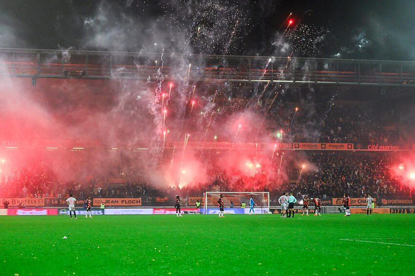 Le FC Lorient privé de ses ultras contre le FC Nantes