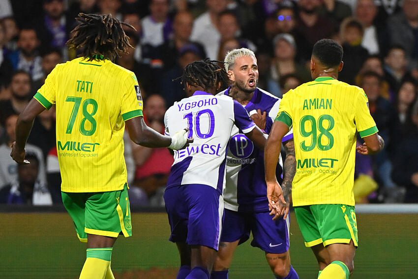 Le Toulouse FC perd l’un de ses titulaires contre le FC Nantes