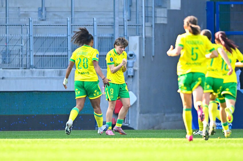 Lucie Calba et les féminines du FC Nantes nommées pour le plus beau but cette saison