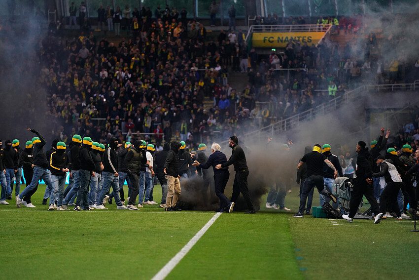 Le match entre le FC Nantes et le Toulouse FC est définitivement arrêté