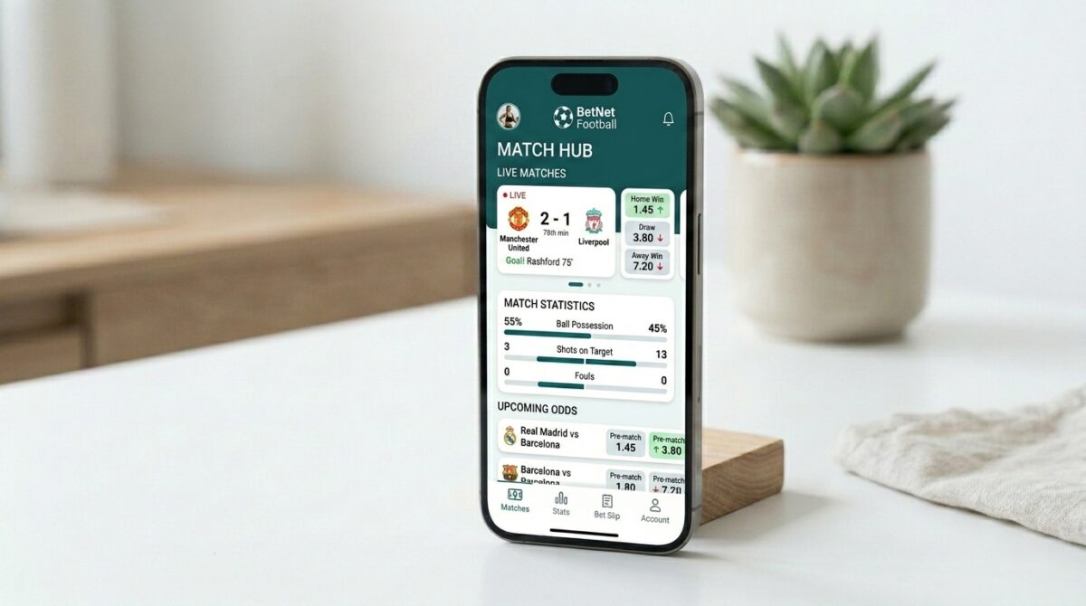 Les applis de statistiques qui facilitent la vie des supporters de football