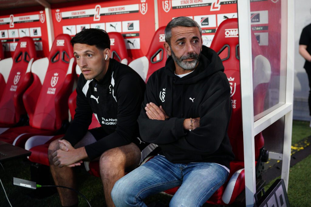 Tenu en échec par Montpellier avant d’affronter le FC Nantes, le Stade de Reims « regarde le verre à moitié plein », sourit son entraîneur Nicolas Usaï