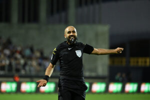 L'arbitre Français Faouzi Benchabane