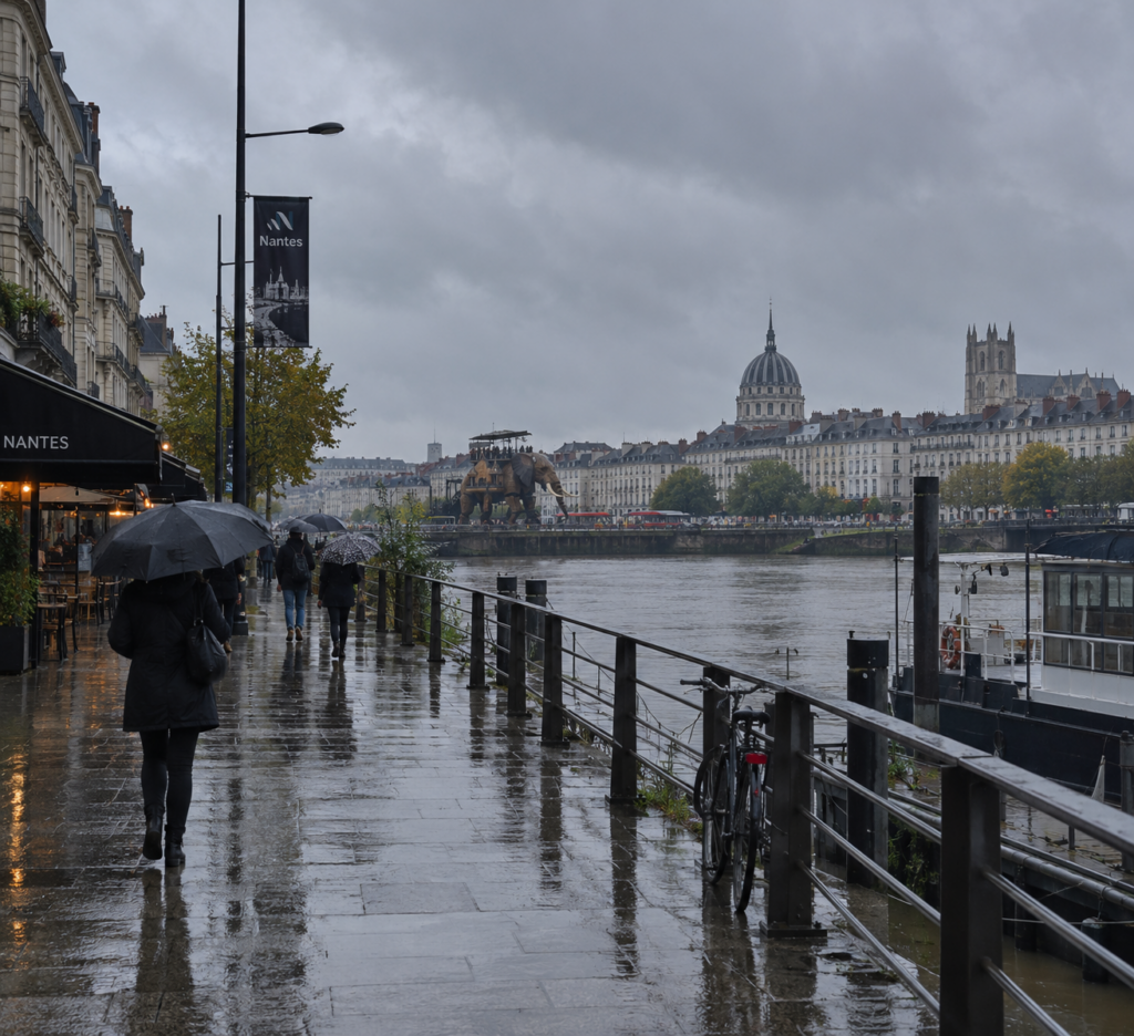 Rester actif à la maison quand la pluie s’installe sur Nantes